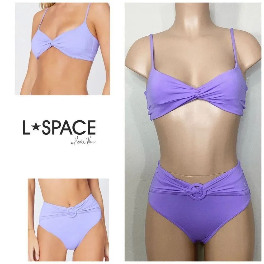 New. L*SPACE Ringo amethyst top and Lana bottom. Small. Retails $208